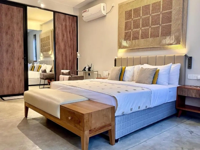Deluxe Triple Room in a Villa