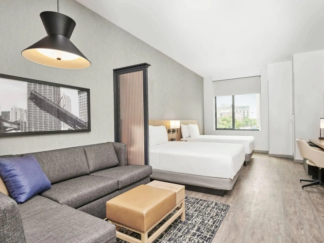 High Floor Twin room