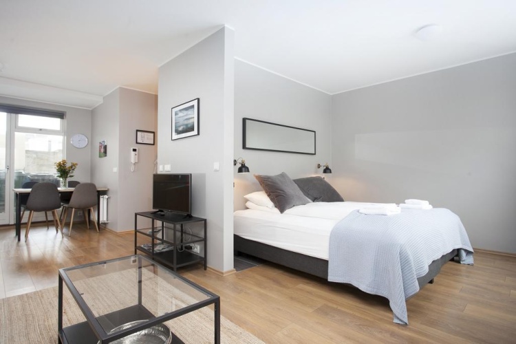 1 Bedroom Deluxe Twin Basement Suite