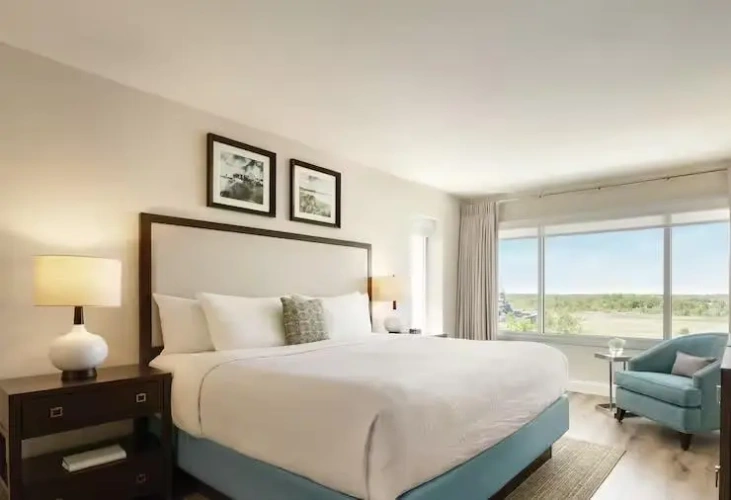 1 Bedroom Parlor Double Suite with river view