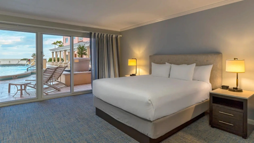 Double Suite with pool view