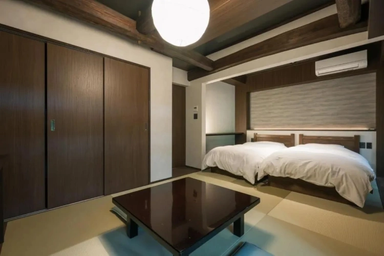 With Open-Air Bath and Tatami Area Twin room