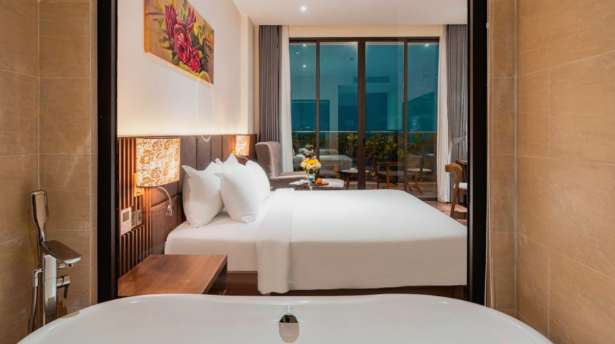 Deluxe Double room with ocean view