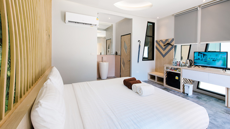 Deluxe Calathea Twin room