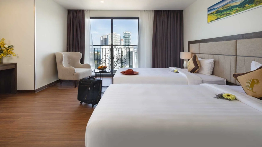 Twin Studio Plus with ocean view