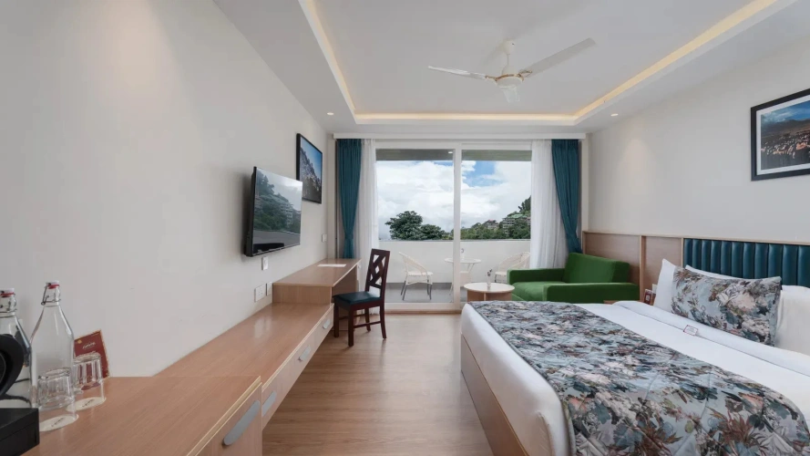 Executive view with Sofa Cum Bed Double room with balcony