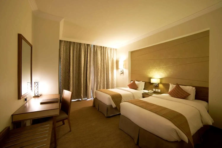 Budget Twin room with city view
