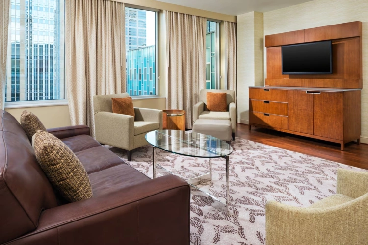 1 Bedroom Double Penthouse Suite with balcony and with city view