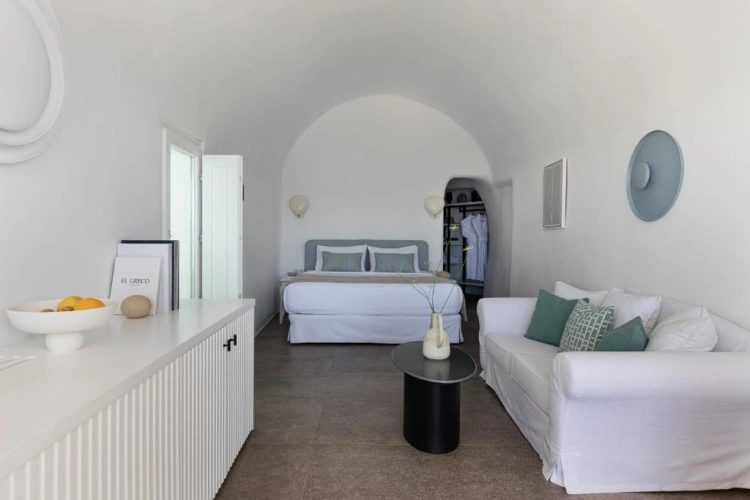 River Pool Double Suite Caldera Sea View