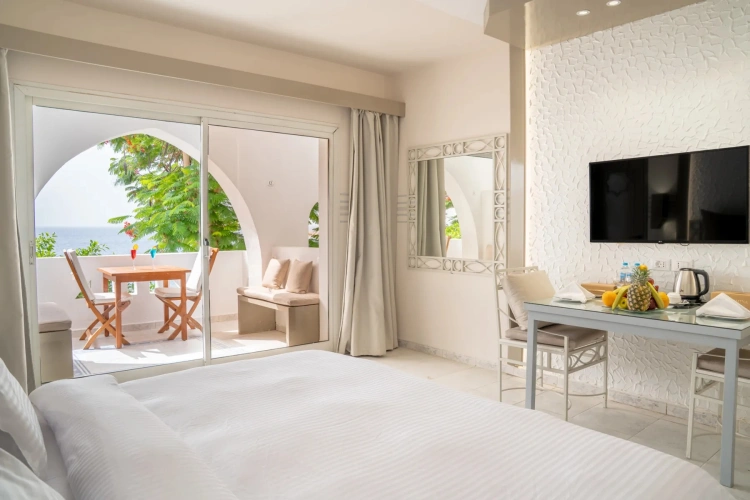 Aquamarine Deluxe Double room beachfront