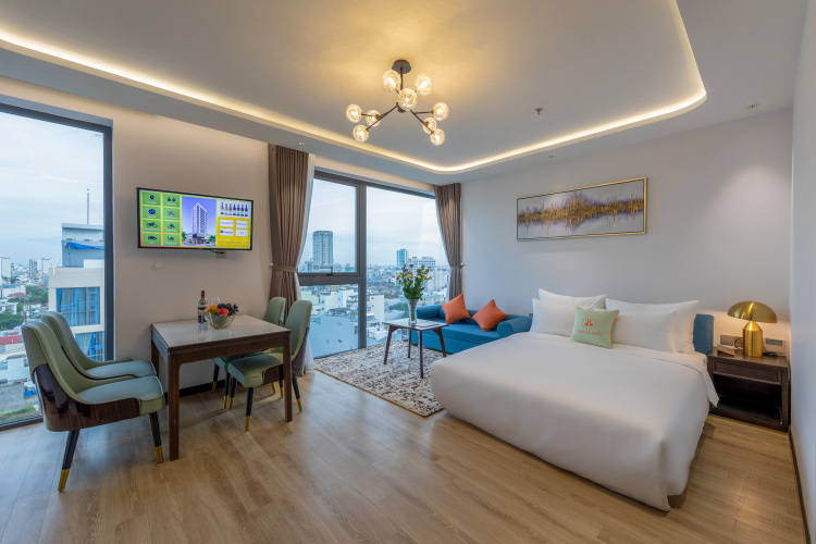2 Bedrooms Family Suite with city view
