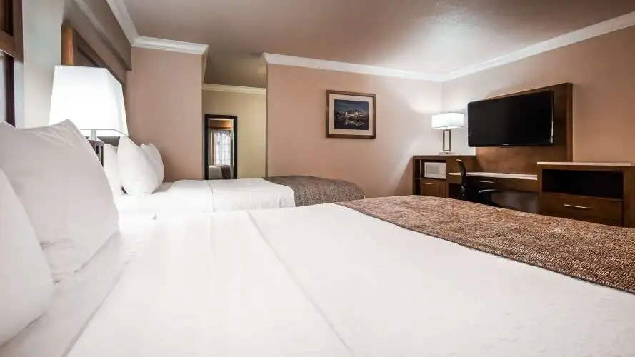 Mobility Accessible with Bathtub 2 Queen Beds room