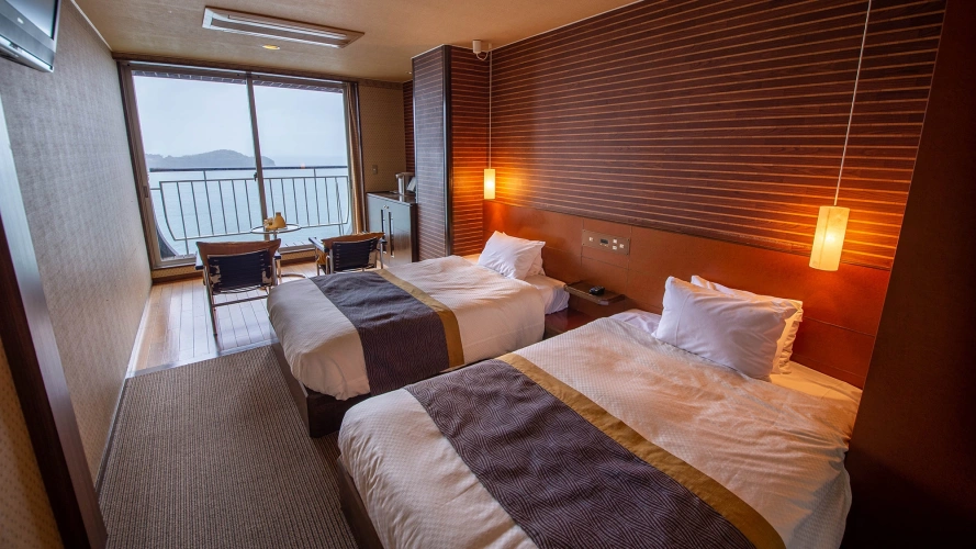 Deluxe Twin room with ocean view