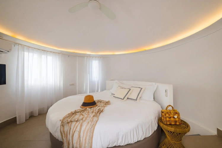 Rocabella with Outdoor Mini Plunge Pool Quadruple Suite with Caldera View