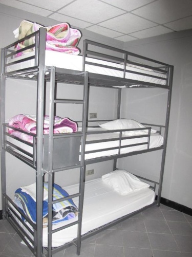 Bed in Dorm with canal view