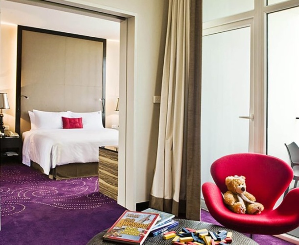 Roxstars Quadruple Family Suite with city view