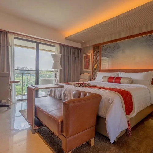 Deluxe Premium Double room with rice field view