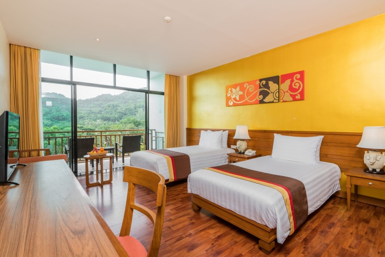 Deluxe Double room with pool view