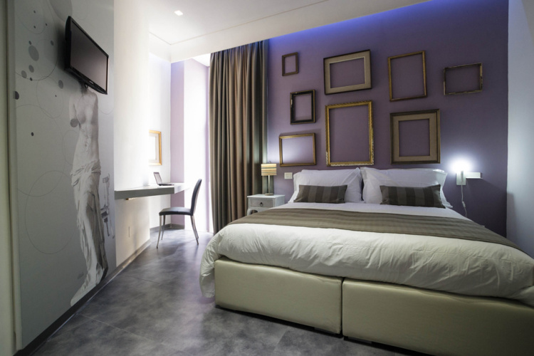 Superior Twin room with balcony and with city view