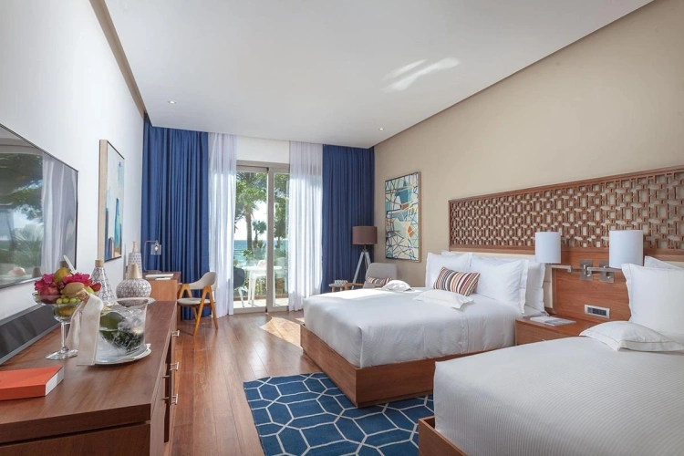 Deluxe Beachfront Twin room