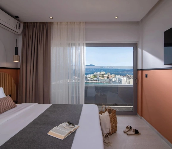 Triple room with town view