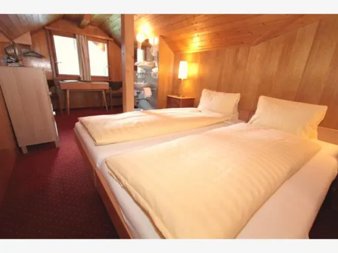 Simple Double Attic room