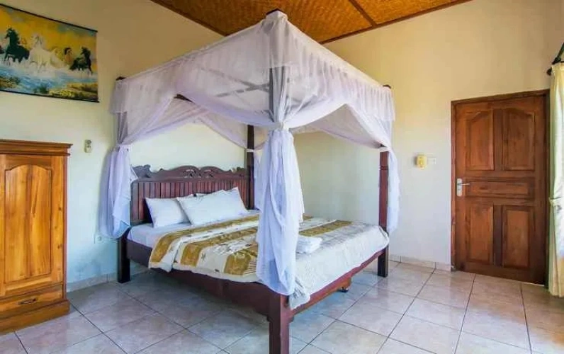 Double room with pool view