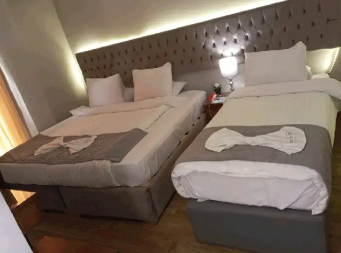 Premium with Terrace Double room with pyramids view