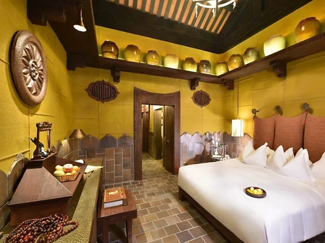 Deluxe Double room with Village view
