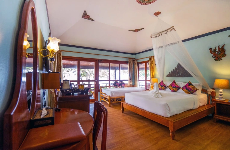 Deluxe Beachfront Double Villa
