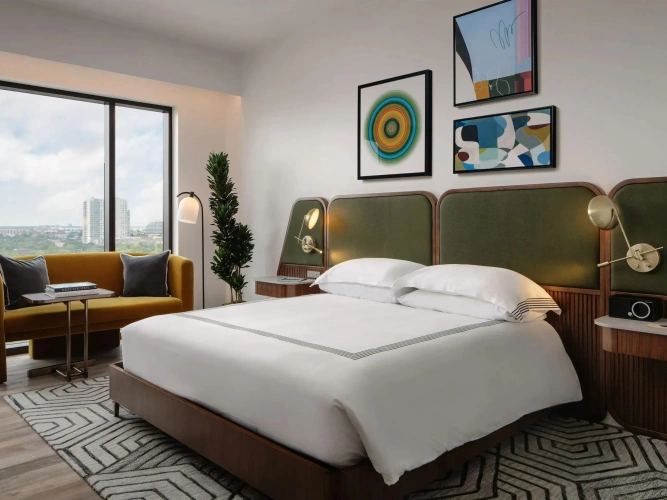 Double room with park view