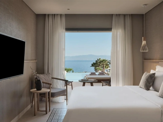 Deluxe Private Pool Double room with sea view