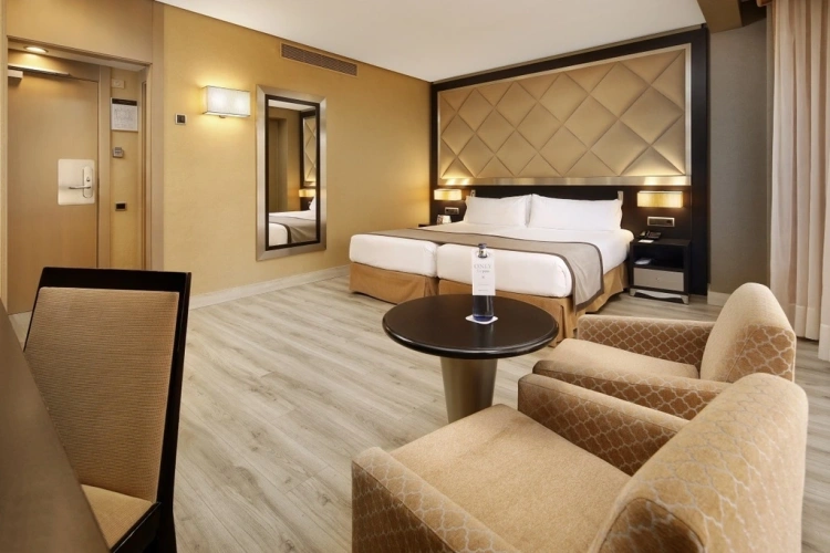 Standard (windows are not guaranteed) Twin room