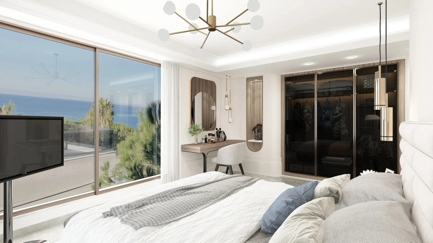 1 Bedroom Calista Double Suite with sea view