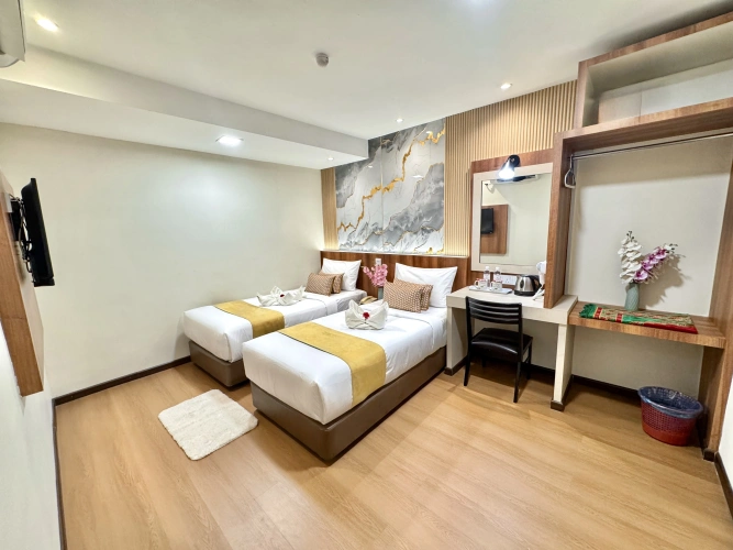 Standard No Window Twin room