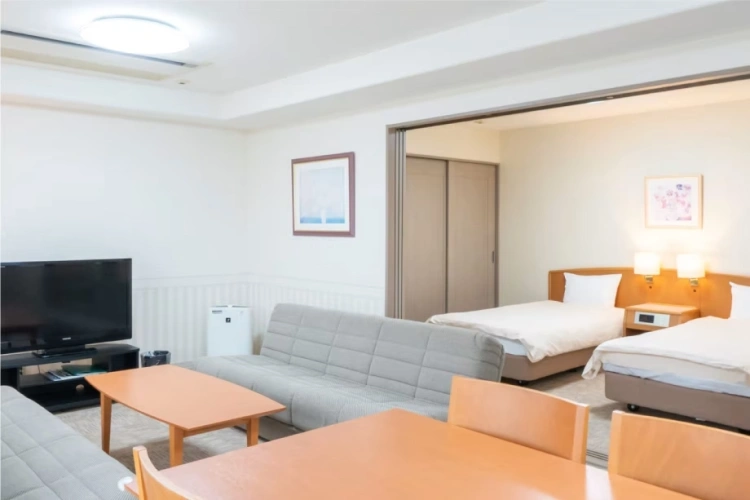Double Japanese-Western Style room