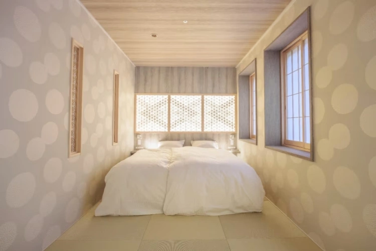 Japanese-Style with Open-Air Bath Western-Style Double room