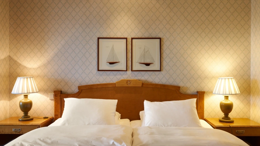 Standard Twin room with view