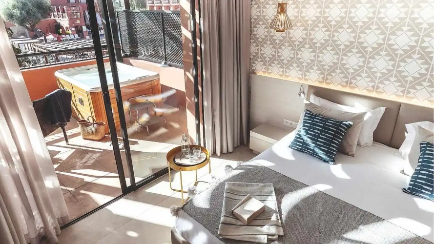 Jacuzzi Double room with balcony