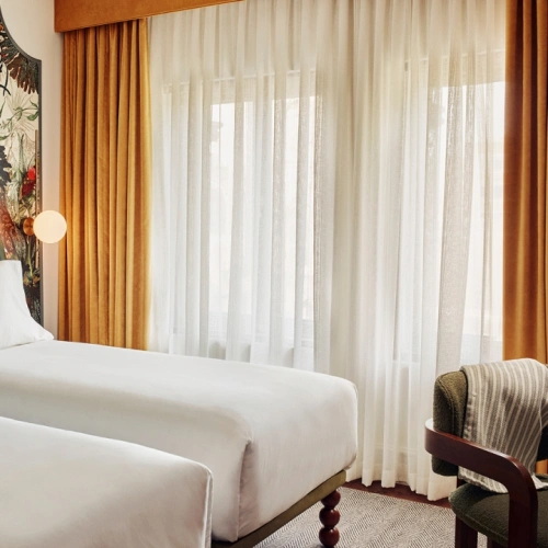 General Admission Twin room with city view