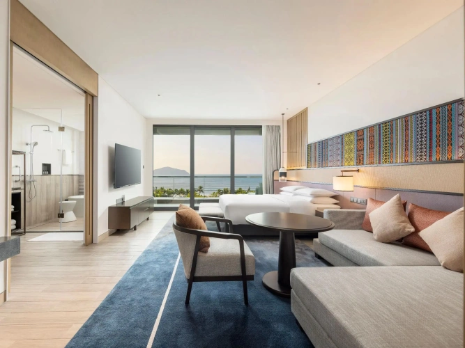 Premium Deluxe Double Club room with ocean view