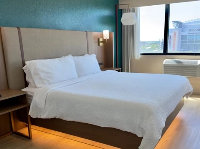 Top Floor Double Suite with stadium view