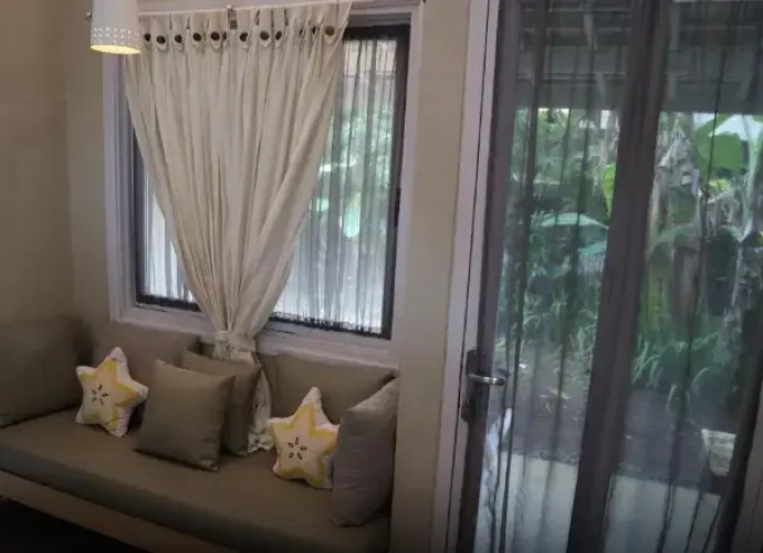 Deluxe Double Cottage with pool view