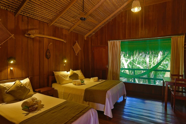 Double Bungalow with forest view