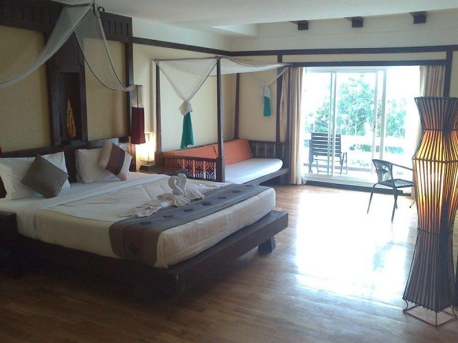 Superior Quadruple room with sea view