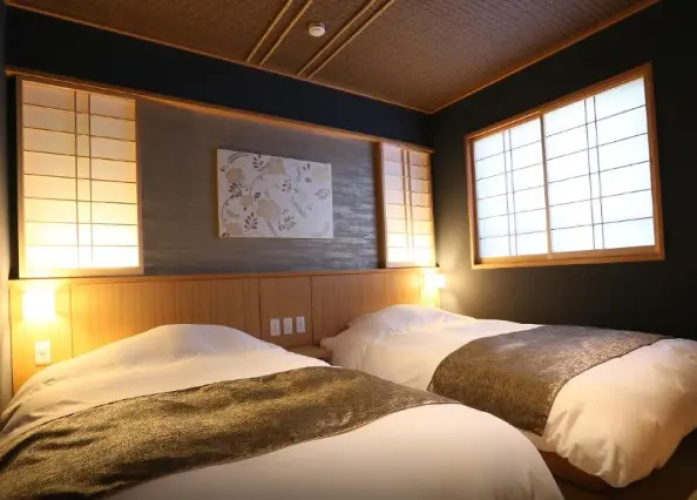 Quadruple room with garden view