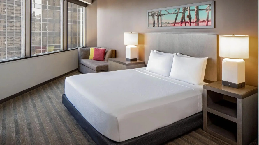 1 Bedroom Accessible Double Suite with view