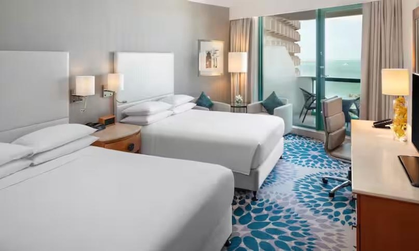 Deluxe Accessible Twin room with balcony