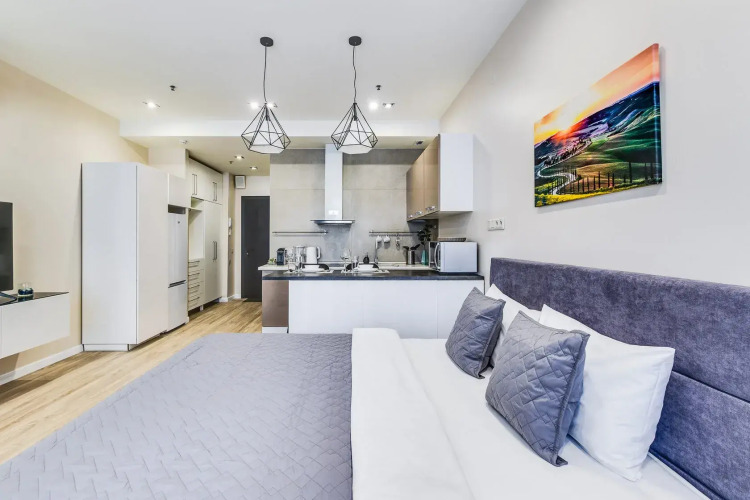 Фотография номера квартиры Business Apartments (Бизнесс Апартменс) на бульваре Ходынский 20А