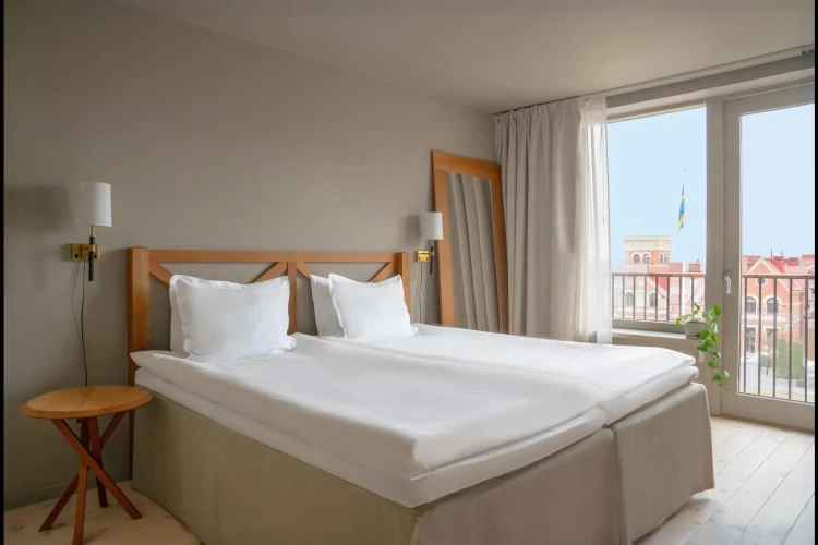 Standard Double room with sea and garden view